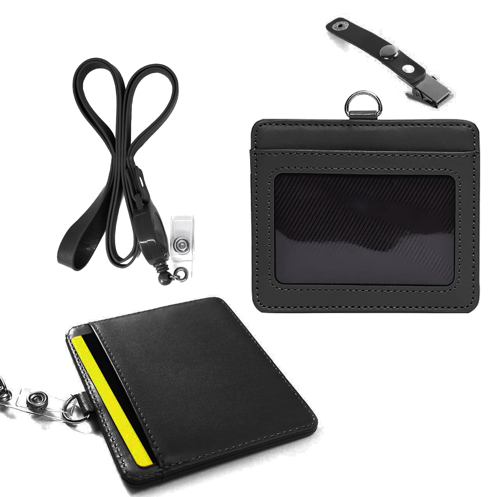 Amazon.co.jp: IDカードホルダー 横型 IDカードケース ネック