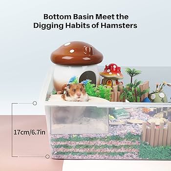 Amazon | BUCATSTATE ハムスターケージ 850 飼育ケージ 大型サイズ