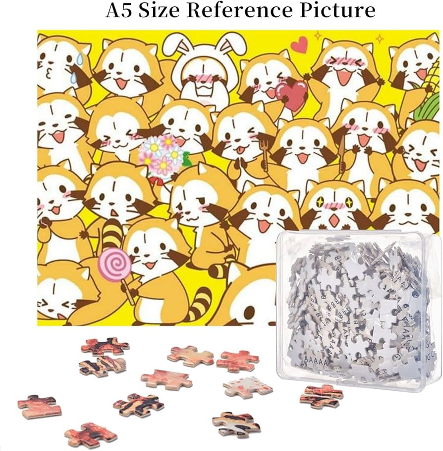 Amazon.co.jp: あらいぐまラスカル アニメ ジグソーパズル 500 ピース