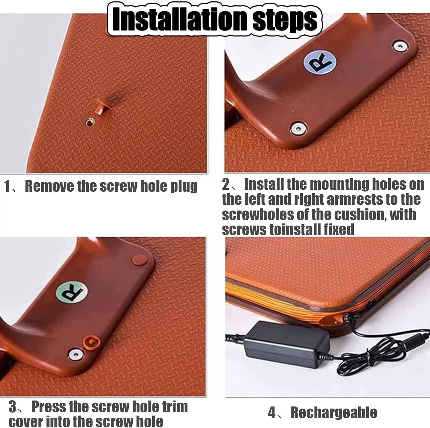 パワーリフティングチェアクッションモビリティエイド調節可能なリフト