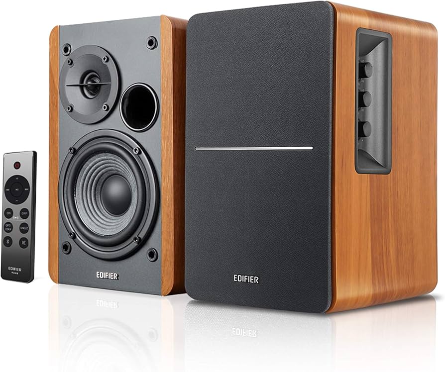 Edifier R1280DBs Active Bluetooth Bookshelf Speakers - Optical