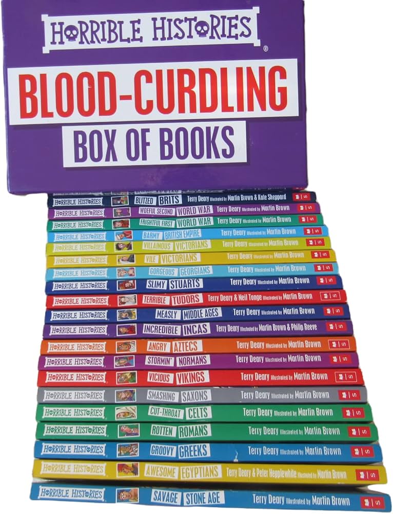 Horrible Histories Blood Curdling Book Box: Terry Deary