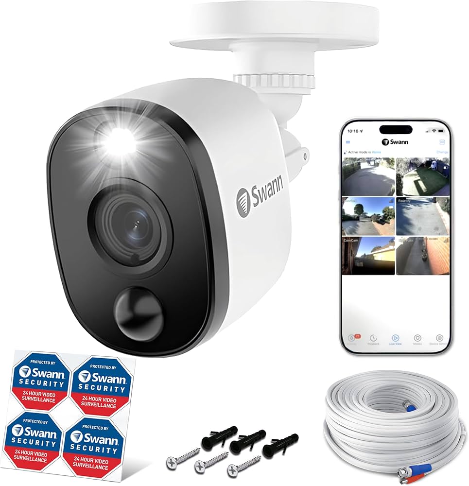 Amazon.co.jp: 【日本正規代理店】Swann セキュリティカメラ AHD