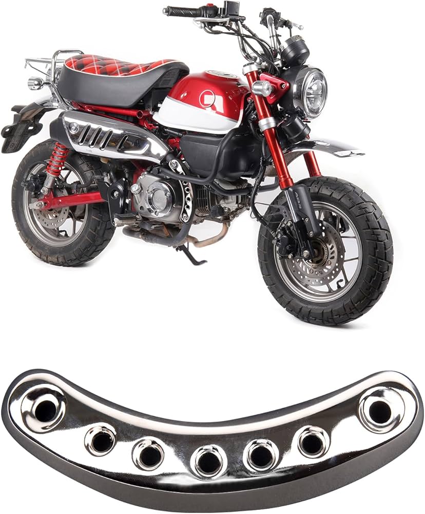 Amazon | Entrotech モンキー125 マフラーカバー エキゾースト ヒート