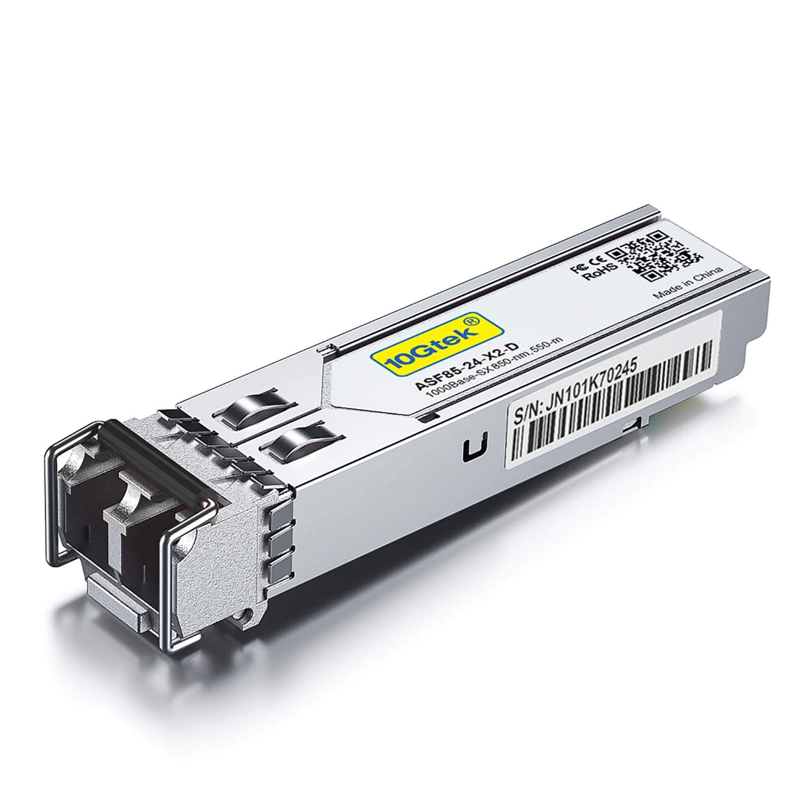 Amazon.co.jp: 10Gtek 1.25G SFP 1000Base-SX, 850nm MMF, 最大550m