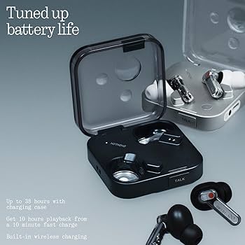 Amazon.com: Nothing Ear (3) Wireless Earbuds Super Mic 45dB Hybrid