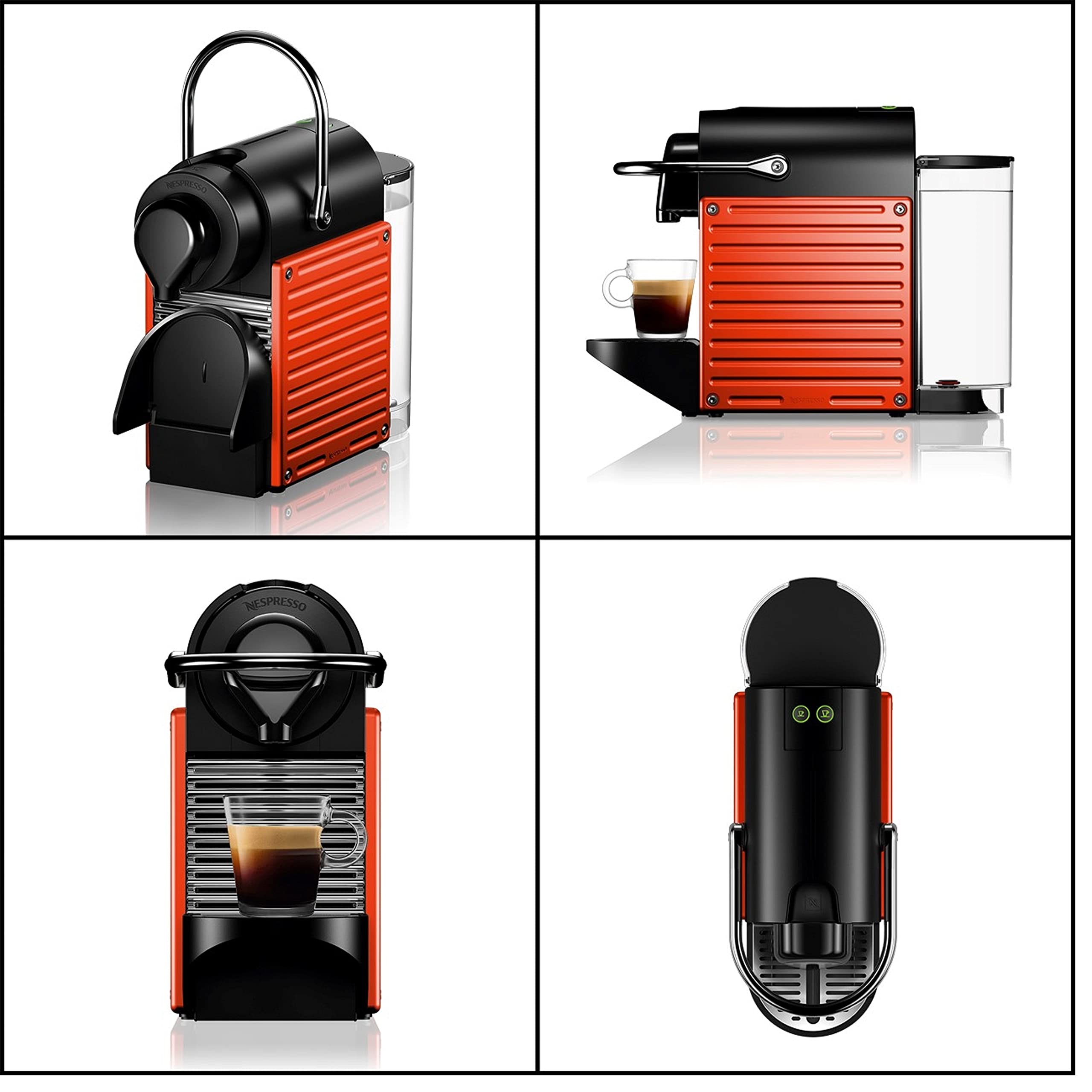 Amazon.co.jp: Nespresso Pixie Two Red Capsule Coffee Maker Water
