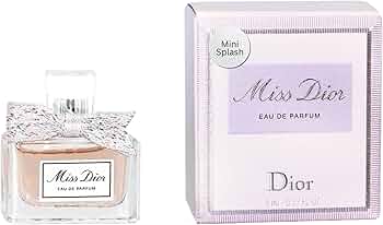 Amazon.com : Miss Dior Eau de Parfum Mini Splash for Women, 0.17