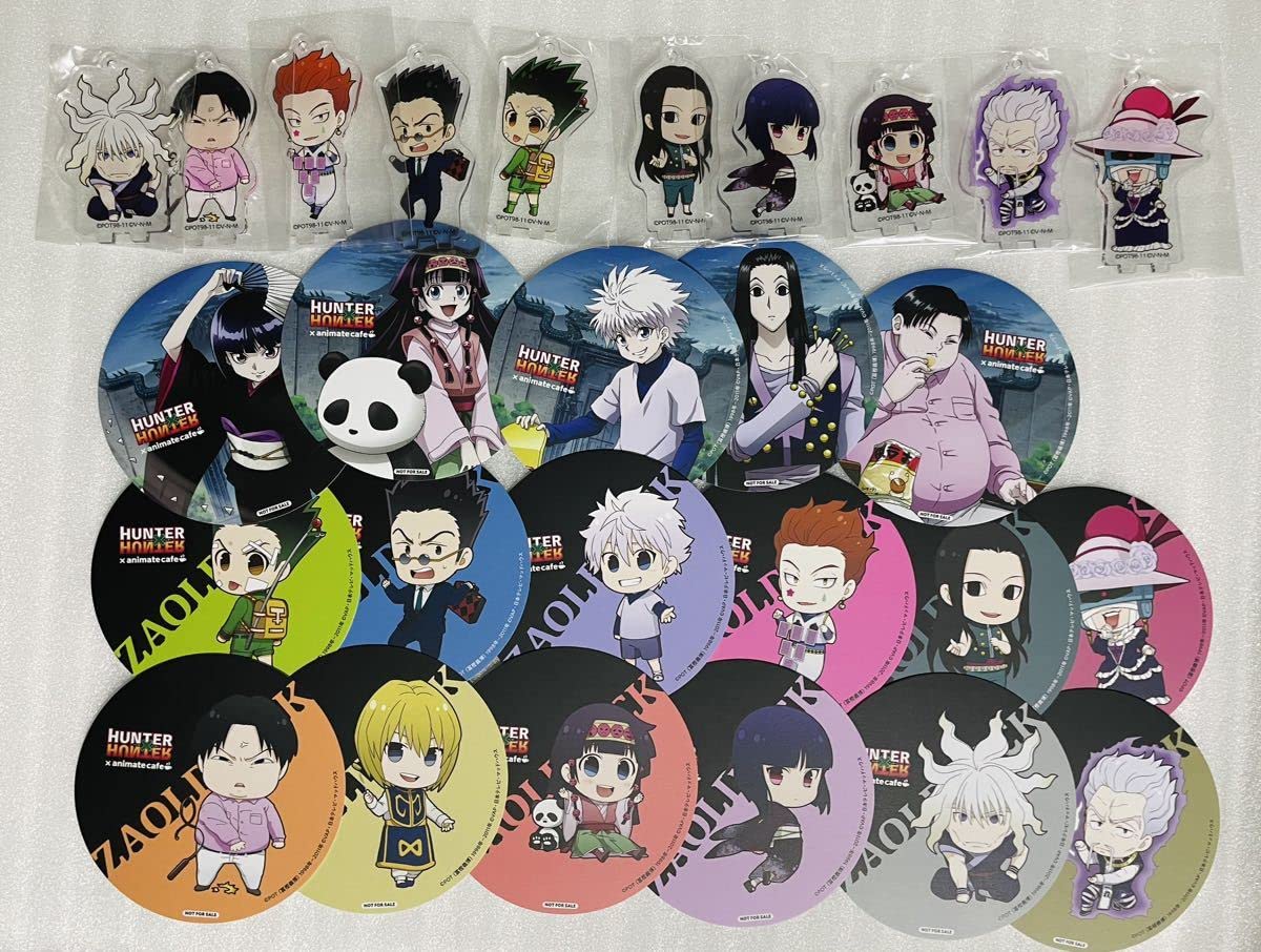 Amazon.co.jp: HUNTER×HUNTER アニメイトカフェ コースター アクリル