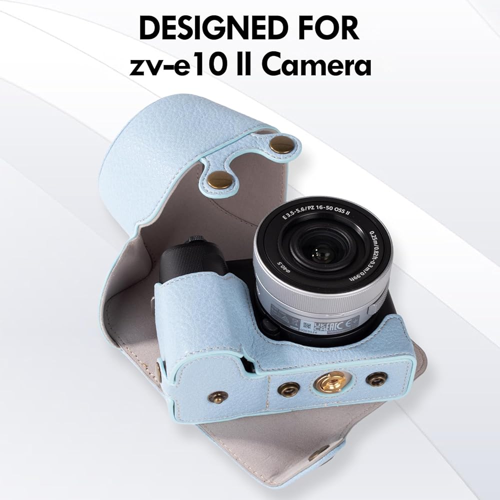 Amazon.co.jp: Rieibi ZV-E10 II ZV-E10M2 ケース, ZV-E10 IIカメラ用