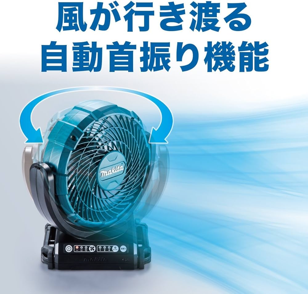 Amazon.co.jp: マキタ 充電式ファン羽根径18cm(18/14.4V) ACアダプタ付