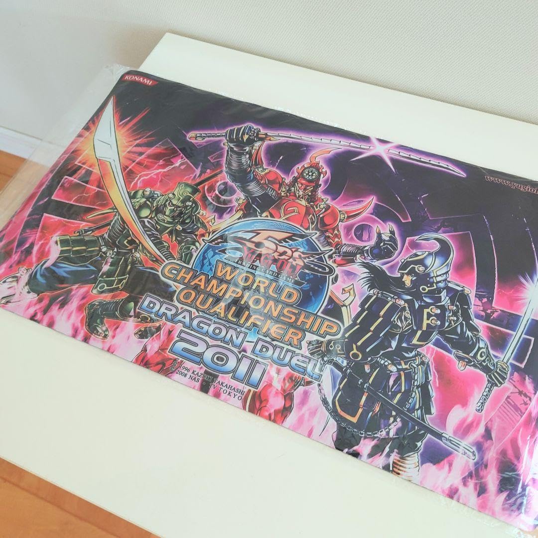 遊戯王 公式 プレイマット 六武衆 WCQ 2011 開封済 遊戯王 公式 プレイ