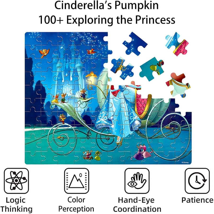 Amazon | NEILDEN ディズニーパズル メタルボックス入り 100ピース