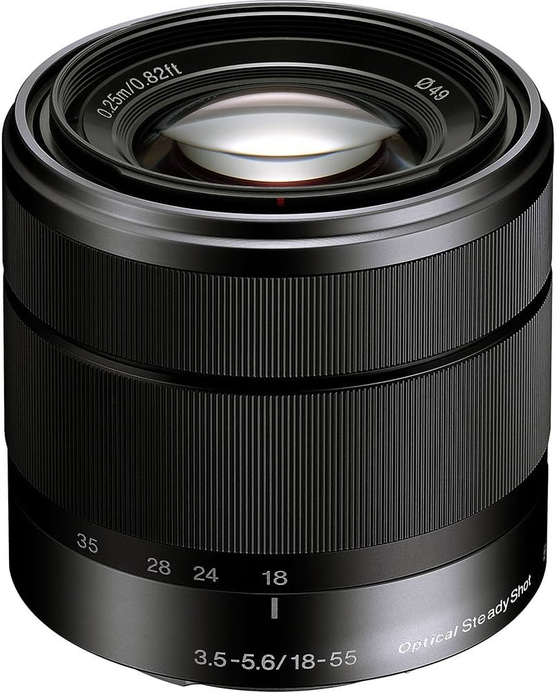 Amazon.com : Sony Alpha SEL1855 E-mount 18-55mm F3.5-5.6 OSS Lens