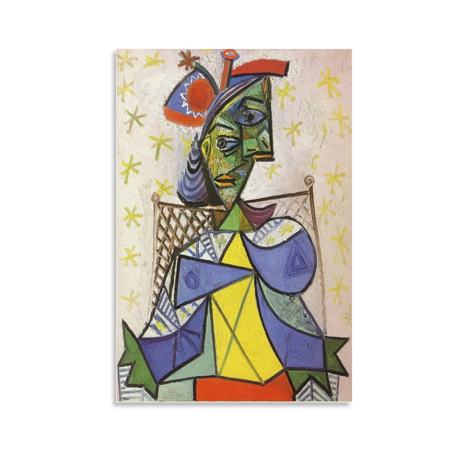 パブロ・ピカソ Pablo Picasso 陶板画 額装 抽象画 34×41.5 パブロ