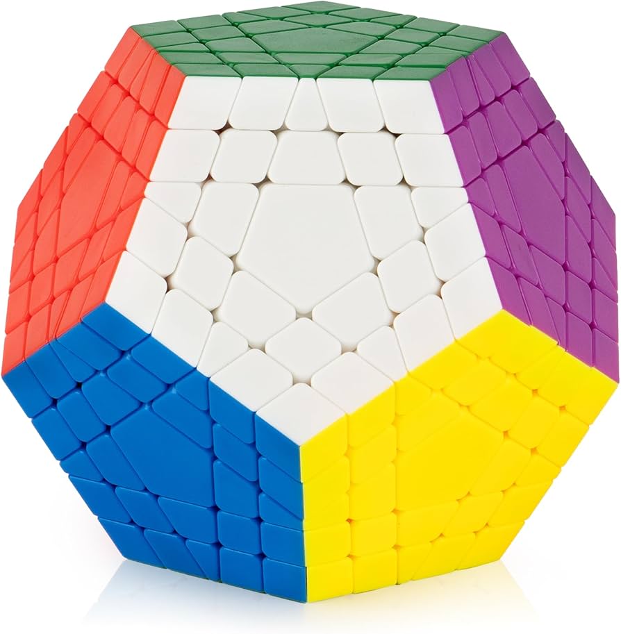 Amazon.com: Ganowo Megaminx Speed Cube Gigaminx 5x5 Cubes Brain