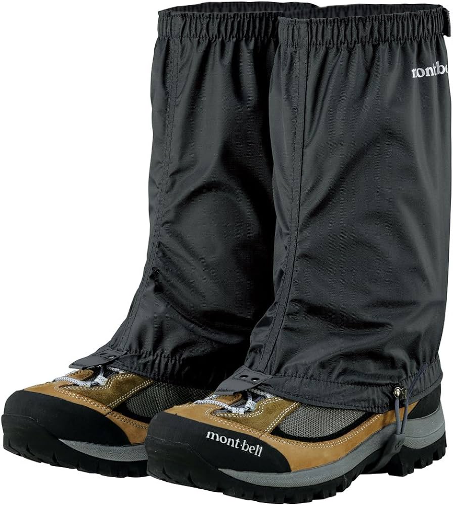 Amazon | モンベル(mont-bell) セミロングスパッツ グレー(GY) M