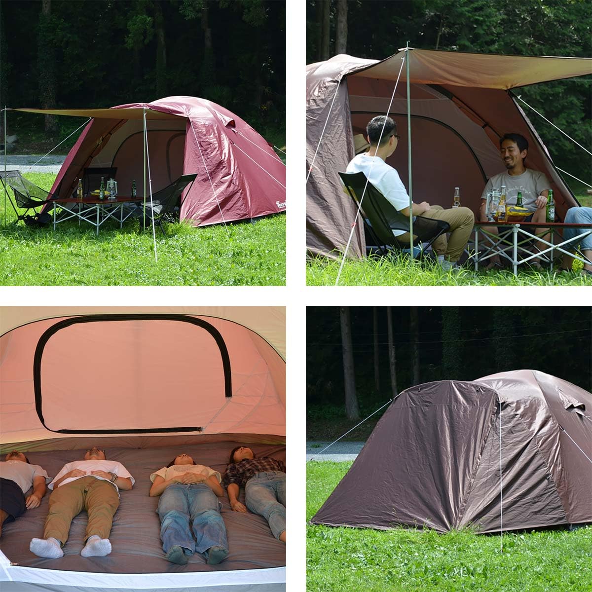 Amazon | FIELDOOR フィールドキャンプドーム300 フライシート付