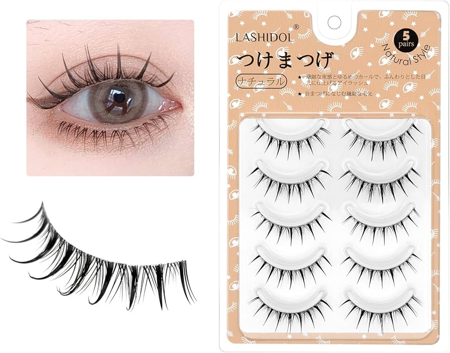 Amazon | LASHIDOL つけまつげ ナチュラル つけま まつげ つけまつげ