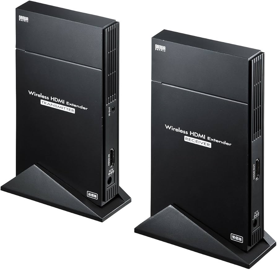 Amazon.co.jp: サンワサプライ ワイヤレスHDMIエクステンダー(据え置き