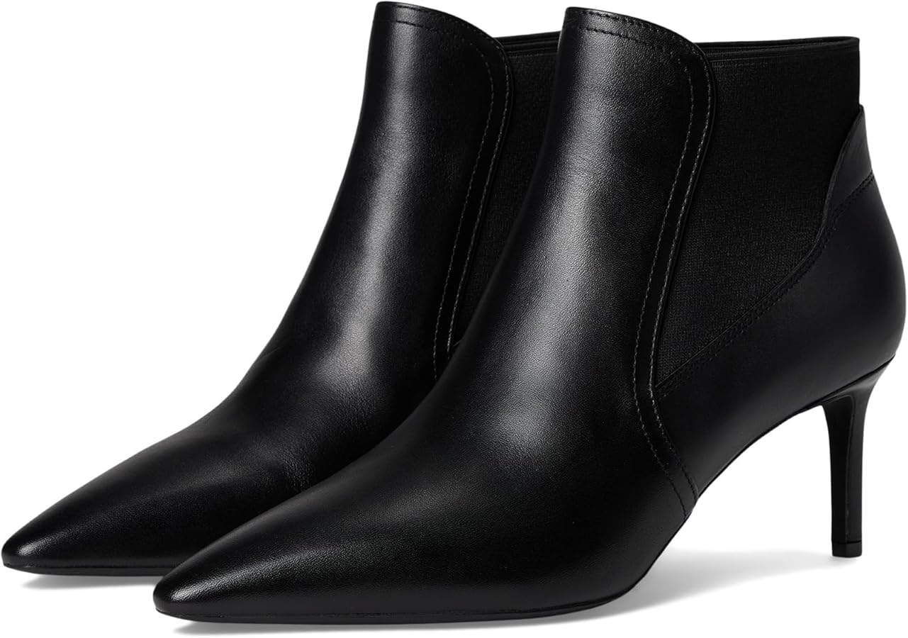 Amazon.com | Cole Haan Women Go-To Jamela Chelsea Booties Black
