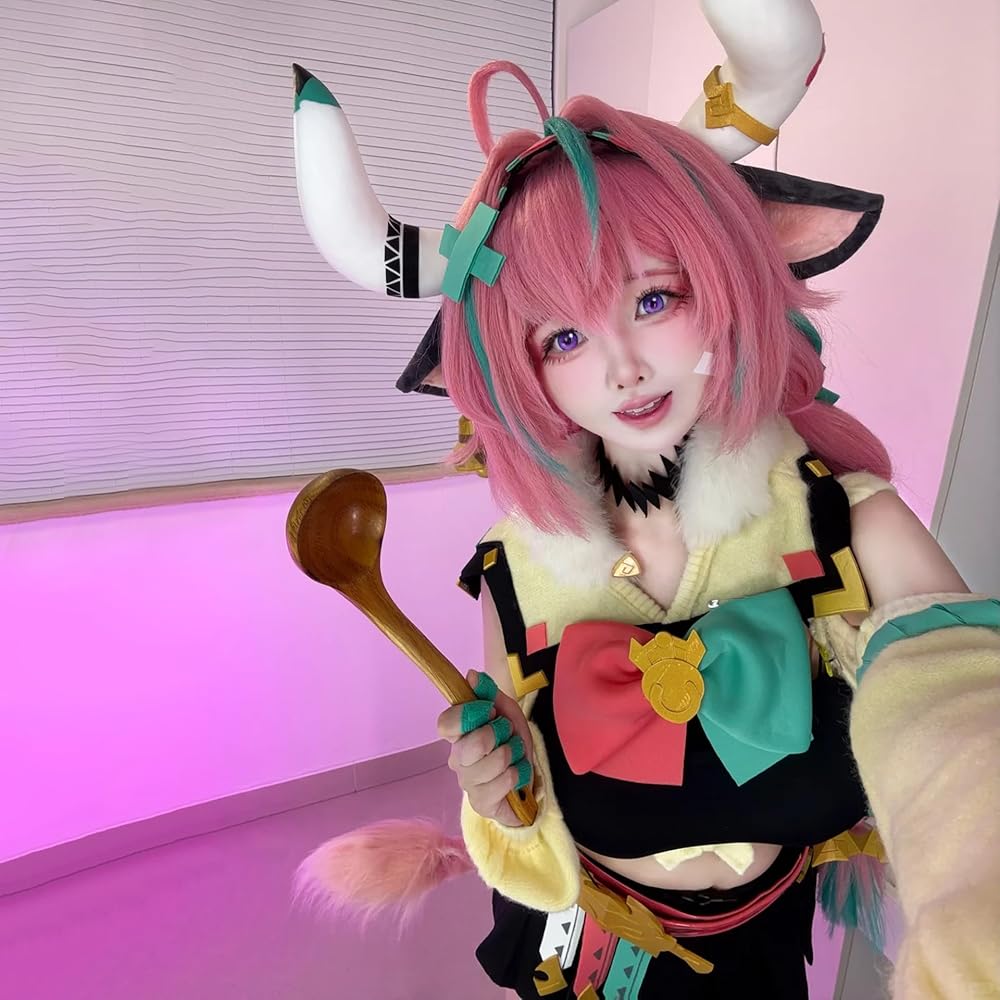 Amazon.co.jp: [Sieberg] 原神 ヴァレサ コスプレ 衣装 新キャラ げん