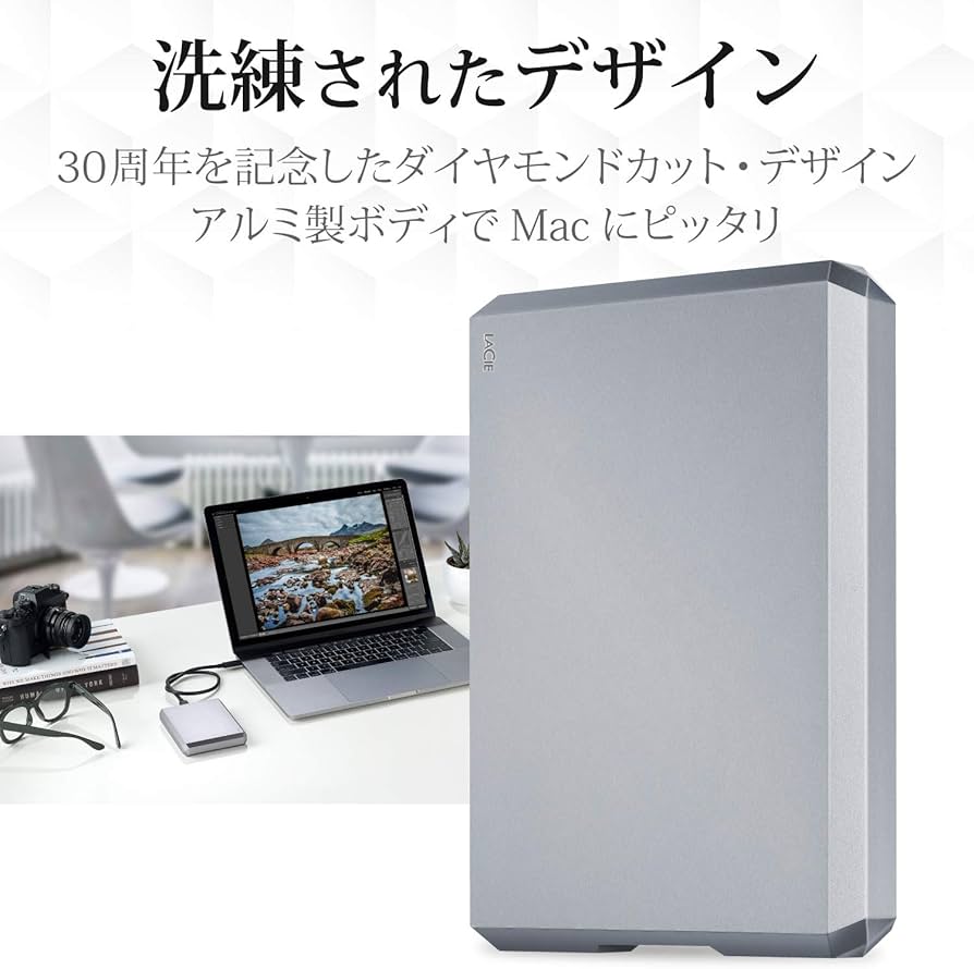 Amazon | LaCie ラシー ポータブルHDD ハードディスク 4TB Mobile