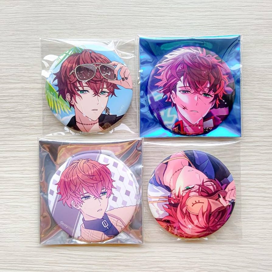 ローソン描き下ろし缶バッジフィガロ32点セット