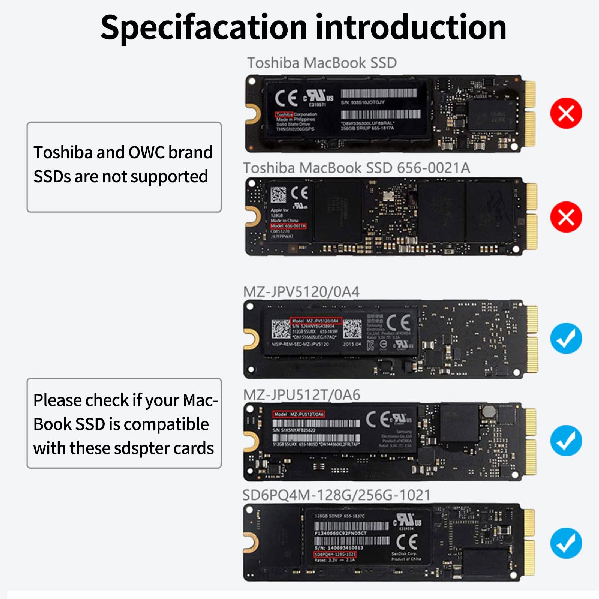 Amazon.com: ACASIS USB C 3.0 SSD Enclosure for Narrow Apple Flash