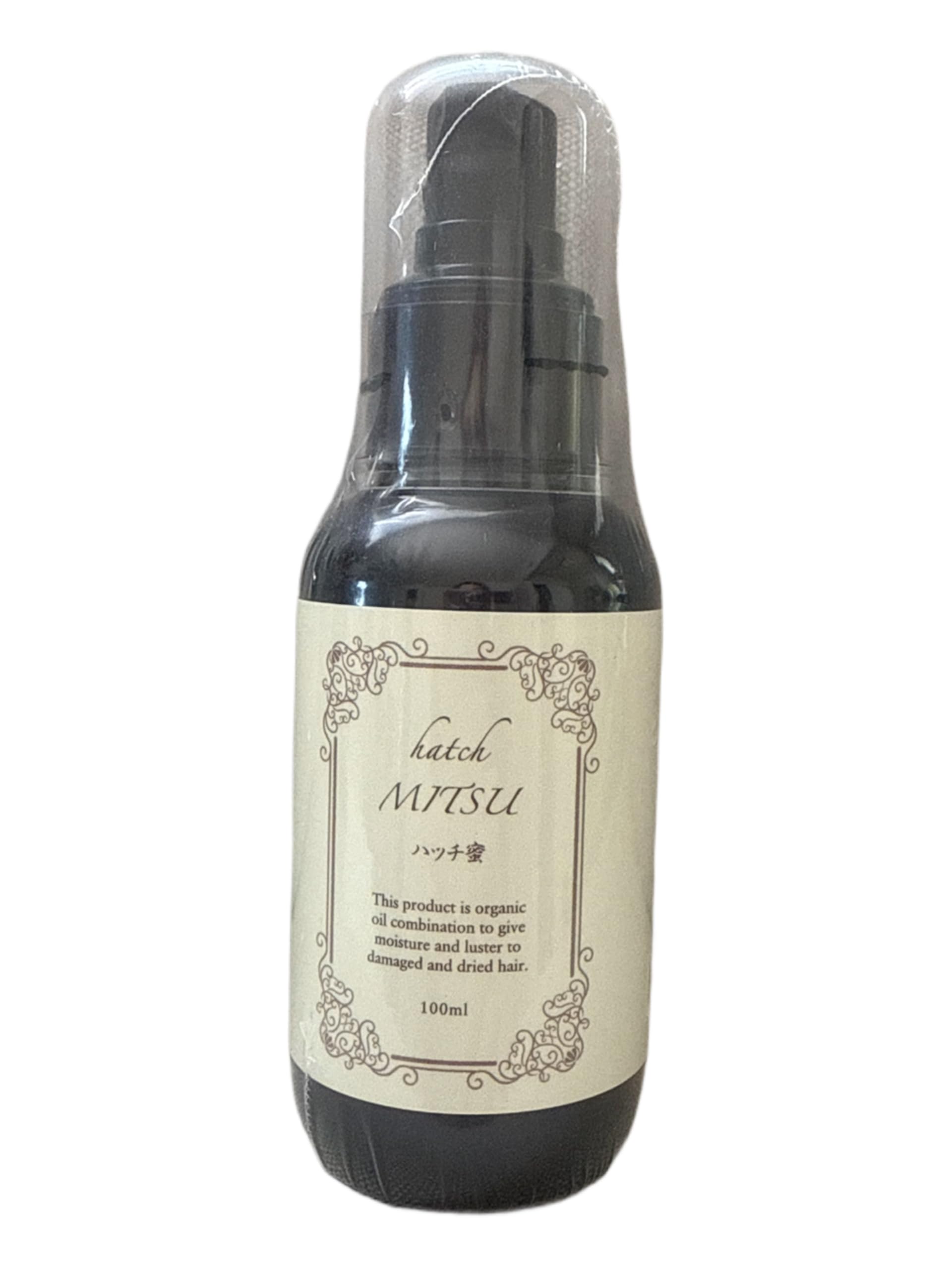 Amazon | ハッチ蜜 オーガニックヘアオイル, ダメージ・乾燥髪用, 保湿