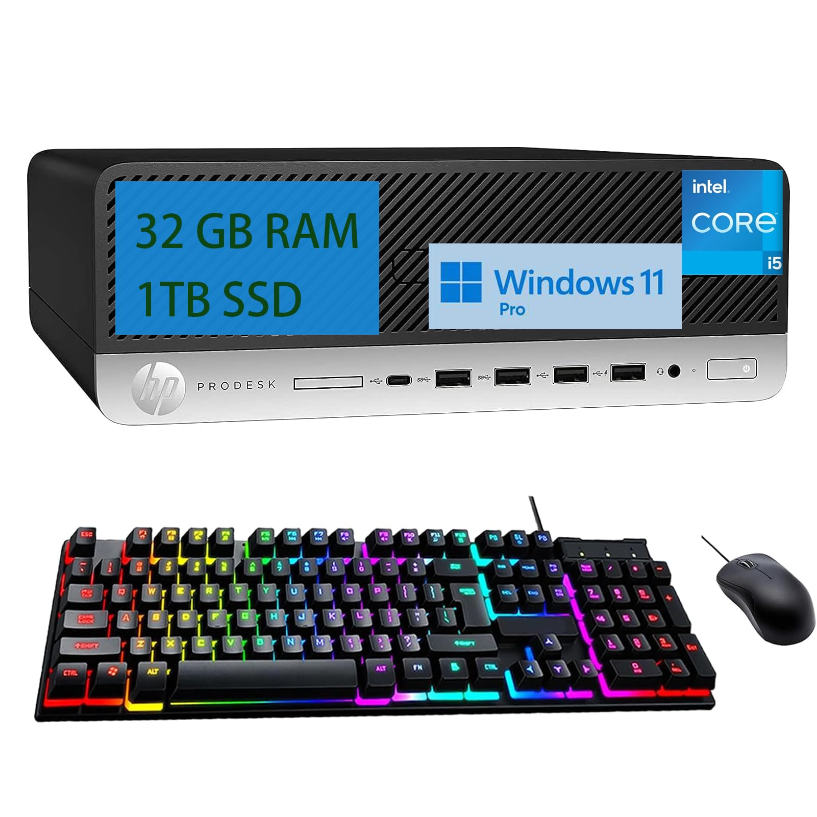 Amazon.com: HP ProDesk 600 G5 SFF Business Desktop PC, Core i5