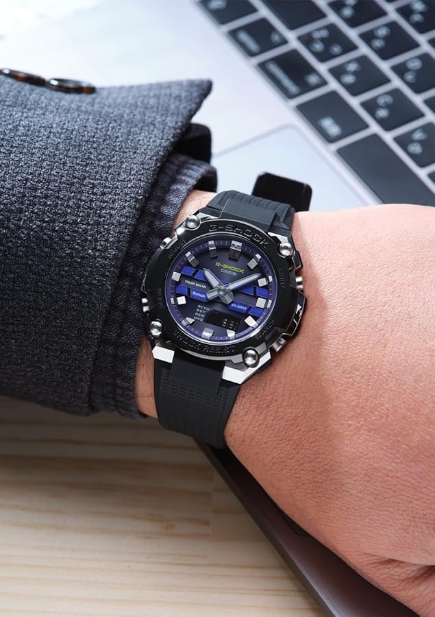 Casio G-Shock GST-B600A-1A6JF [G-Shock G-Steel], Black, Black