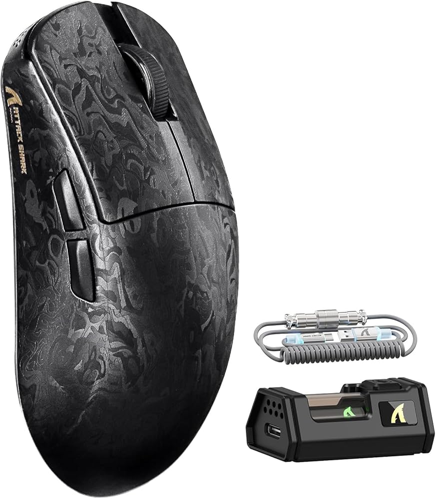 Amazon.com: ATTACK SHARK R11 Ultra 8K - Ratón inalámbrico para