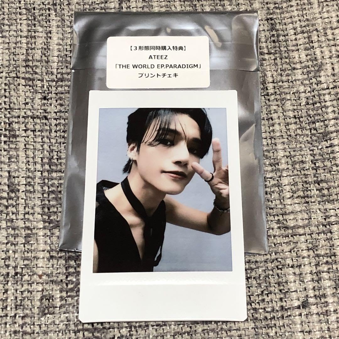 TREASURE ジフン 直筆サイン入りポラ TREASURE ジフン 直筆サイン入り