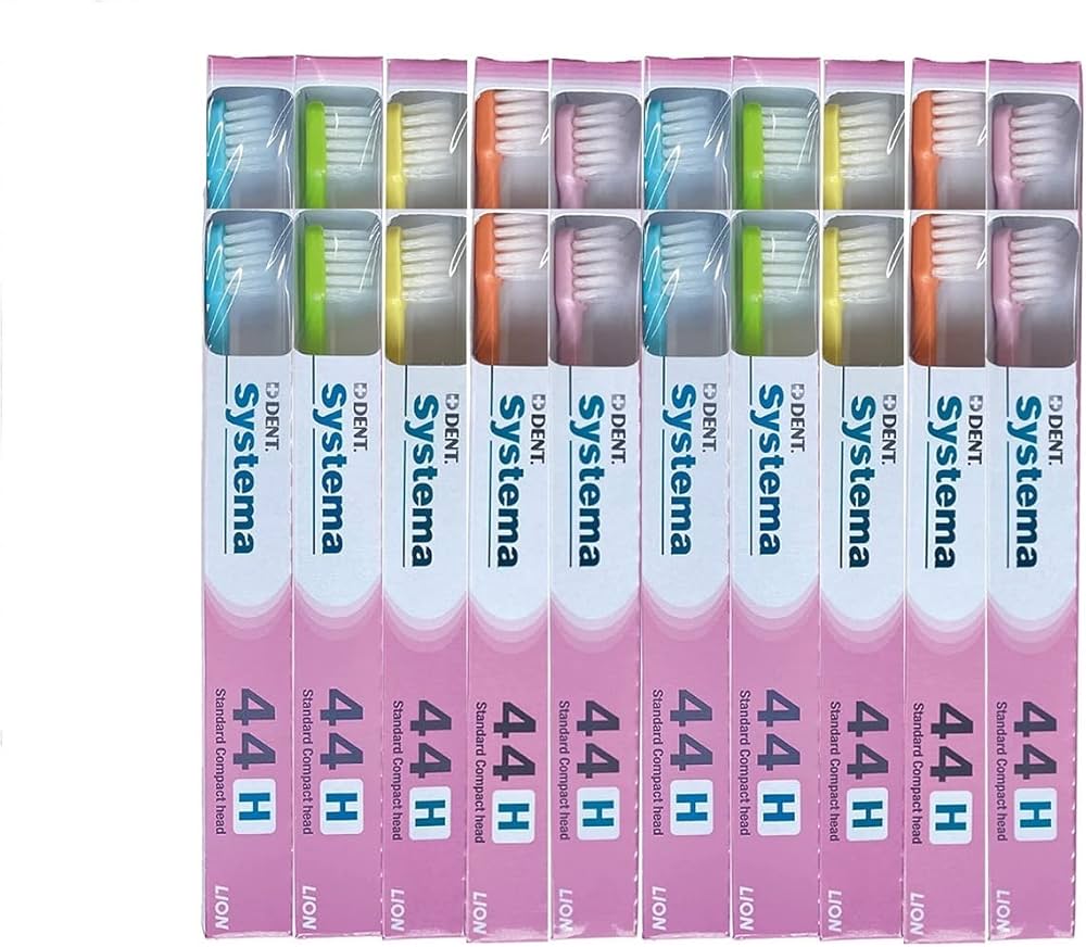 Amazon | ライオン DENT.EX システマ 歯ブラシ 20本 44H(コンパクト か