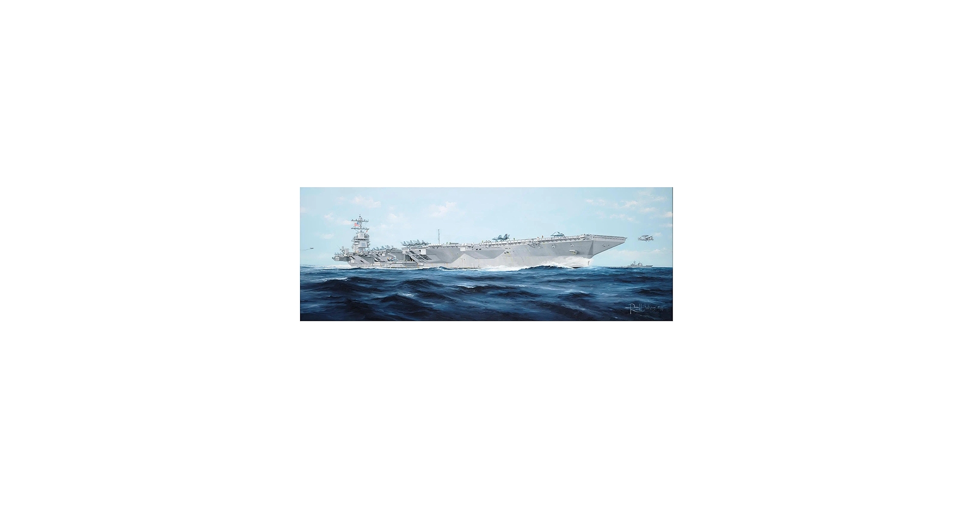 Amazon | 05638 1/350スケール USSジェラルド・R・フォード CVN-78