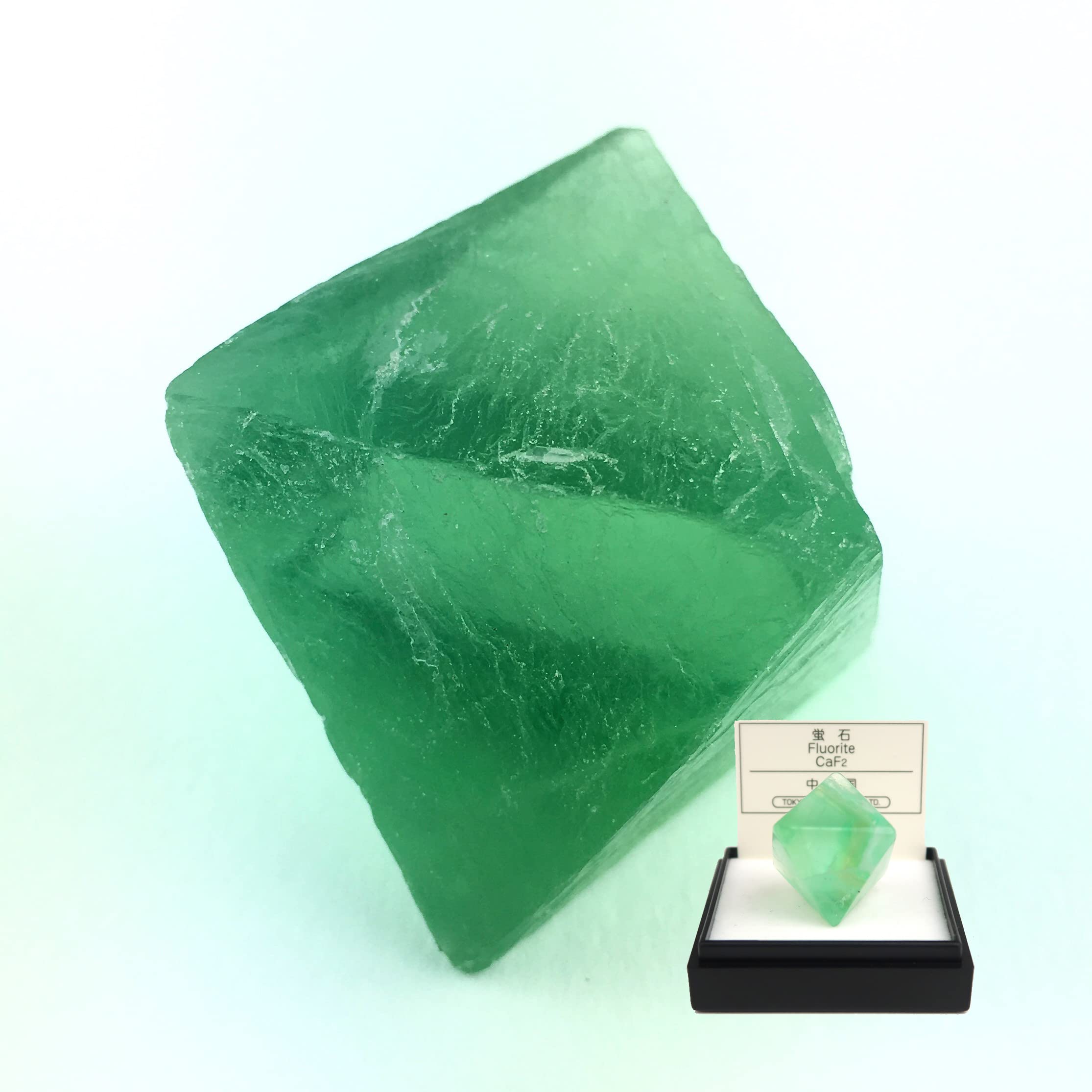 Amazon | 鉱物標本 八面体蛍石 Mサイズ フローライト | 岩石・鉱物