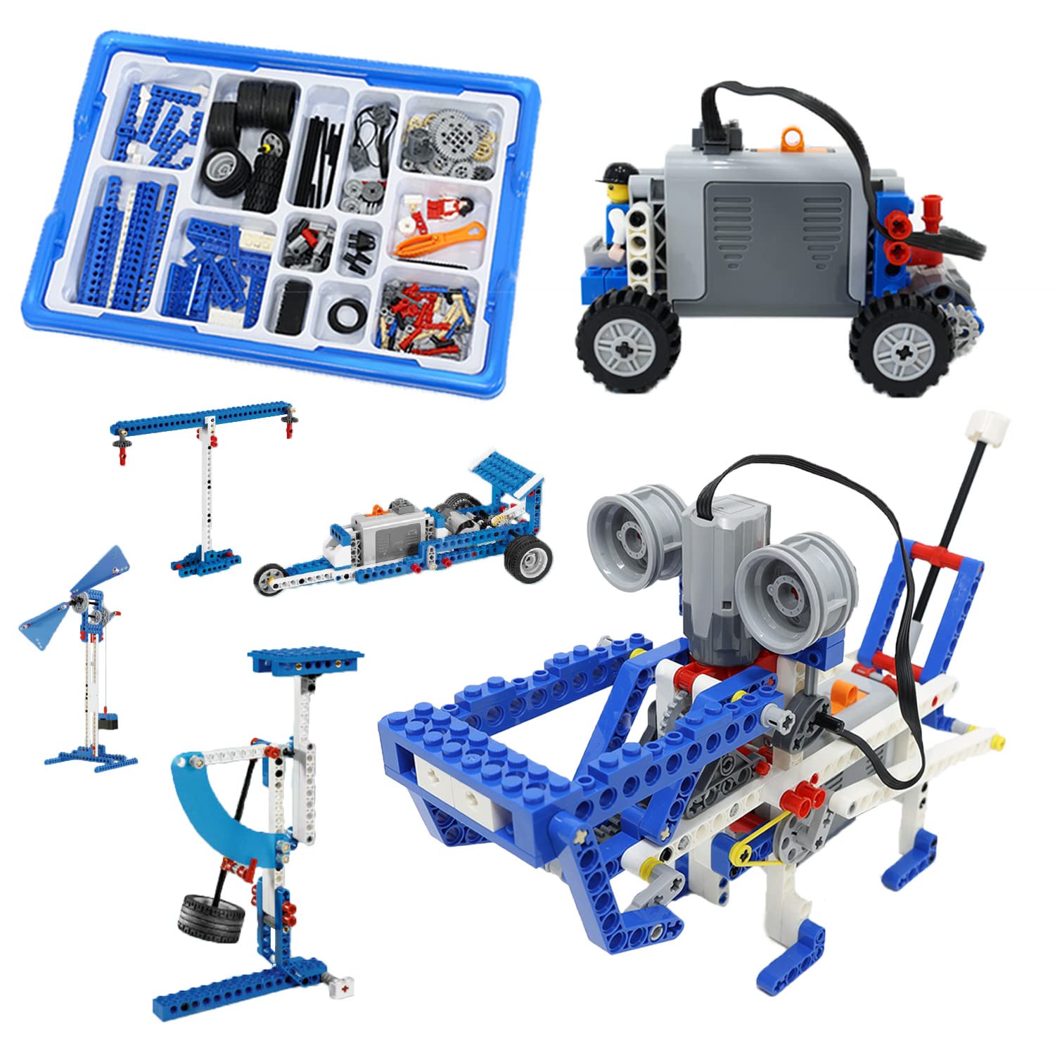 Amazon.co.jp: [MRG] クリエイティブブーストボックス 396pcs おもちゃ