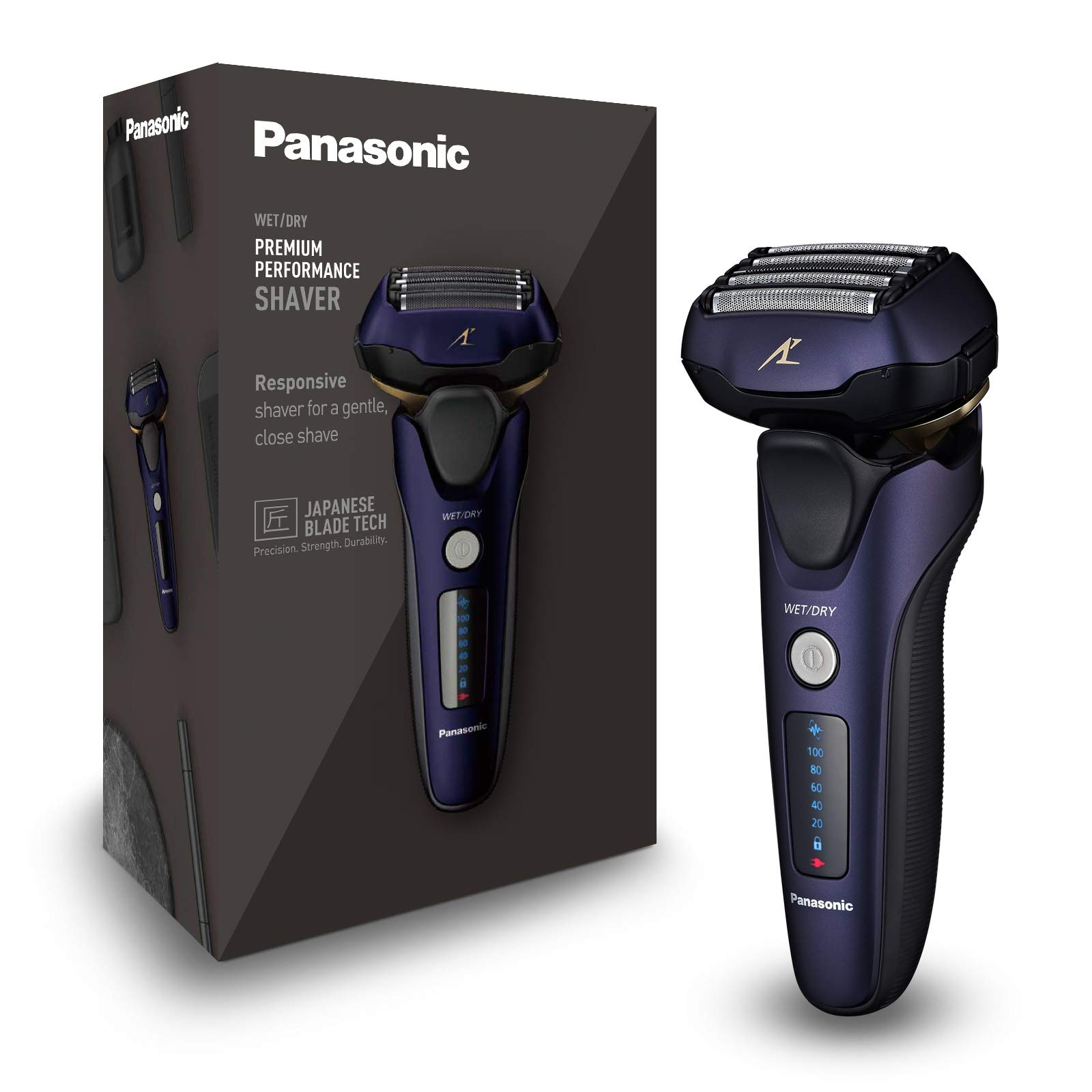 Amazon.com: Panasonic ES-LV67-A803 Wet and Dry Shaver, 5 Shaving