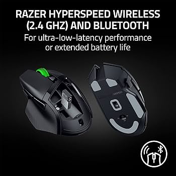 Razer Basilisk V3 X HyperSpeed Wireless Gaming Mouse: Up to 285 Hr