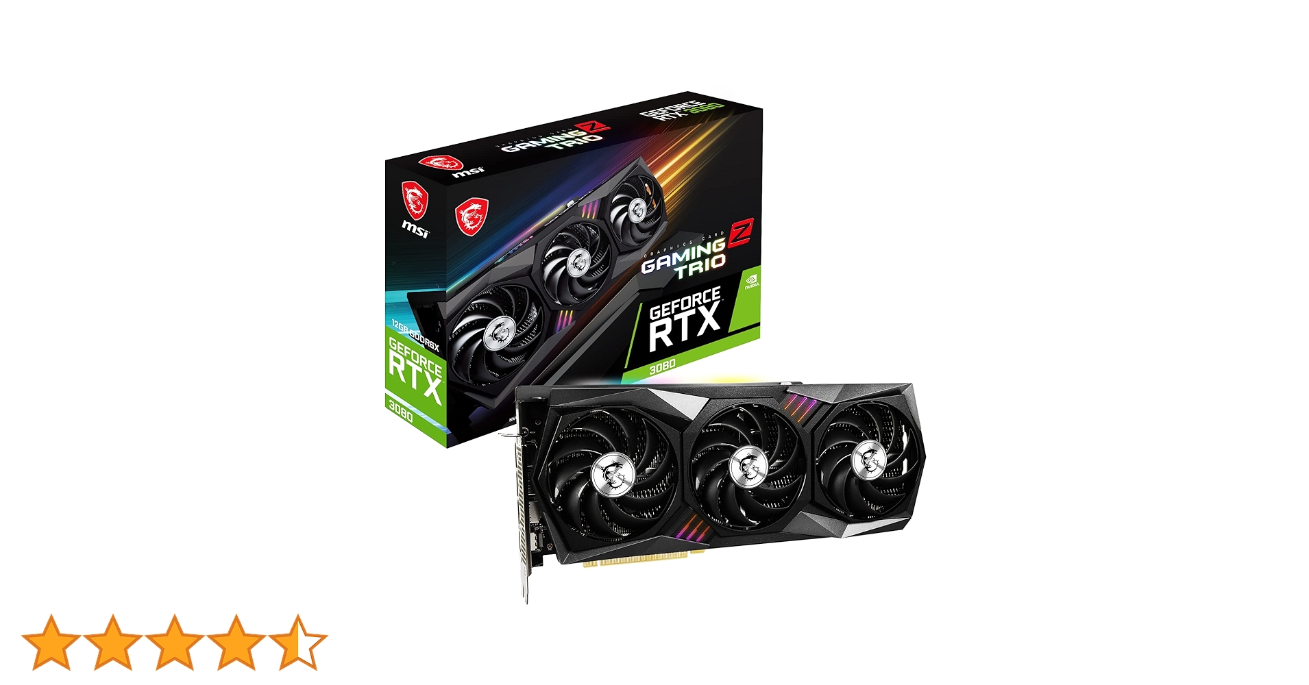 グラフィックボード・グラボ・ビデオカード MSI GEFORCE RTX 3080 10G