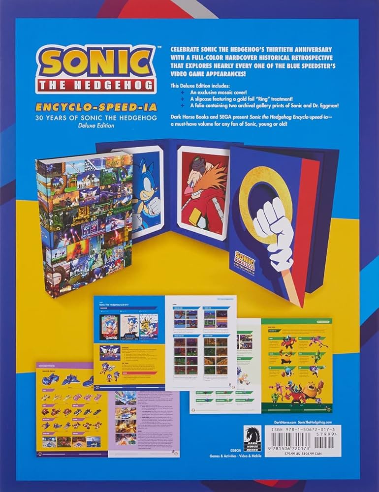 Amazon | Sonic the Hedgehog Encyclo-speed-ia (Deluxe Edition