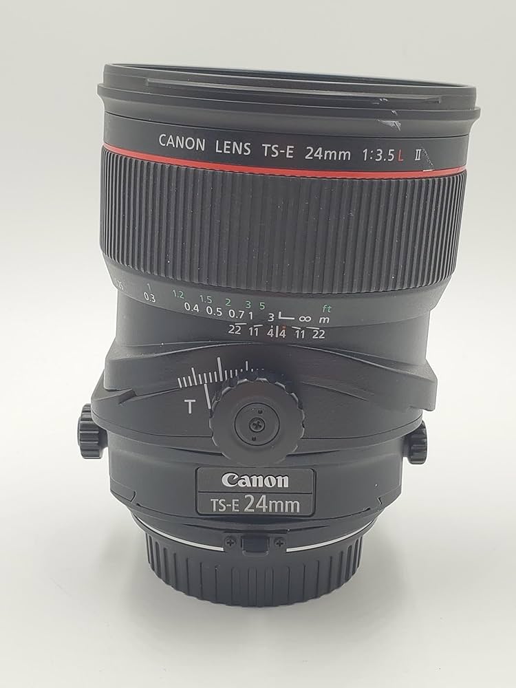 Amazon | Canon 24mm F3.5 L II TS-E チルトシフトレンズ。 | アダプタ