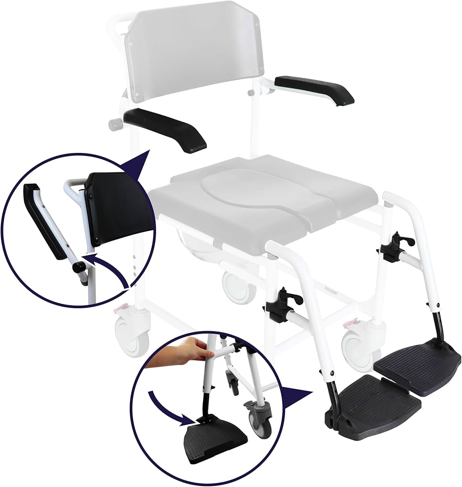 Amazon | KMINA PRO - 入浴用車いす 介護用車いす、シャワーチェア
