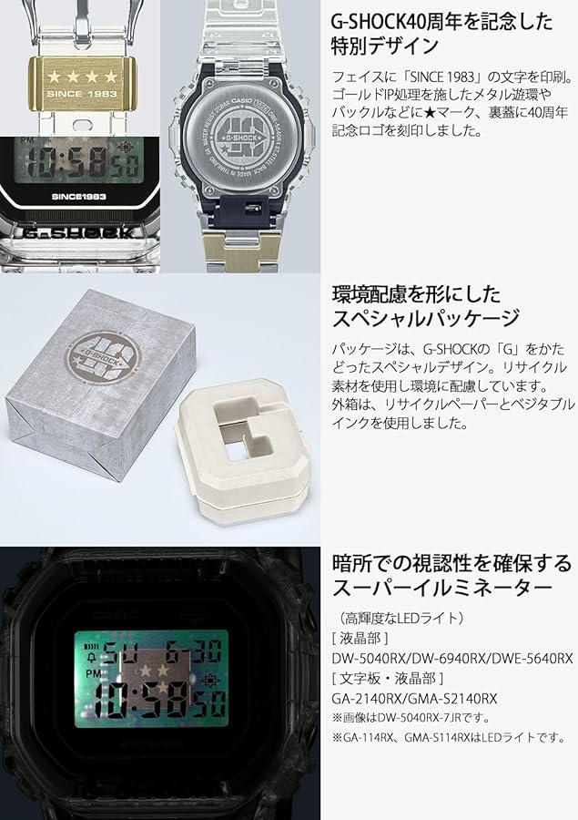 Casio GMA-S114RX-7AJR [G-Shock 40th Anniversary G-Shock Limited