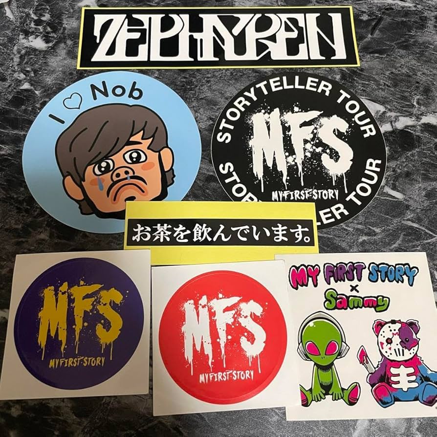 Amazon.co.jp: MY FIRST STORY マイファス グッズ ステッカー セット