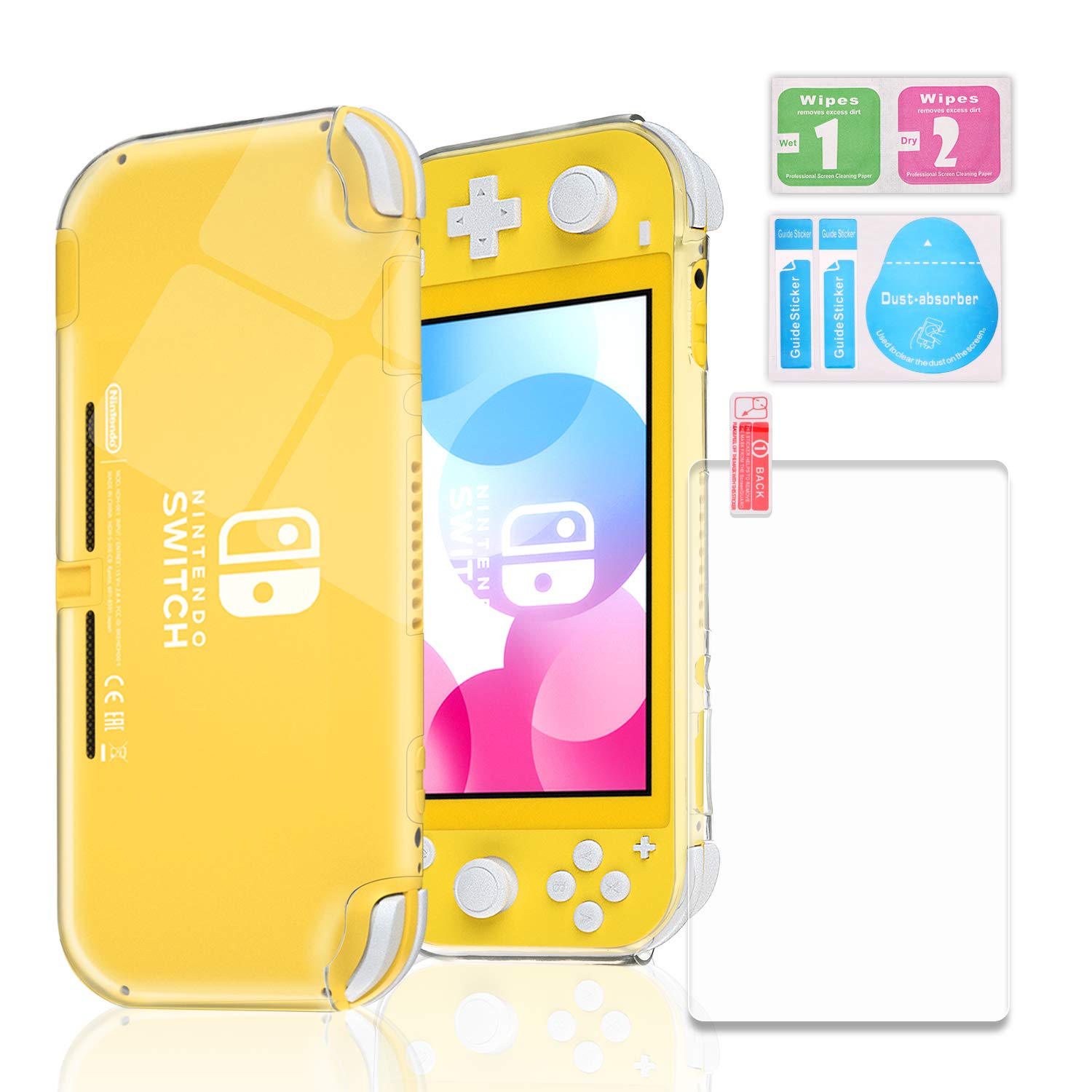 Amazon.com: TPU Case for Nintendo Switch Lite, Clear Protective
