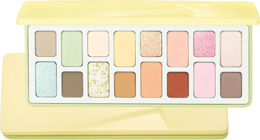 Amazon.com : CHEERYEP 16-Color Eyeshadow Palette Lime Cream