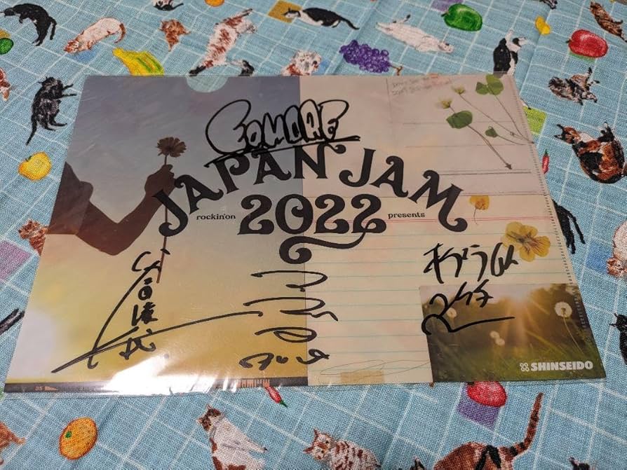 Amazon.co.jp: JAPAN JAM 2022 FOMARE?直筆サイン入りクリアファイル