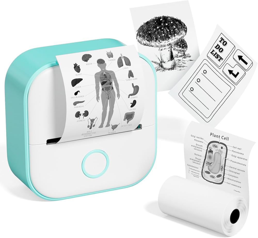 Amazon.co.jp: サーマルプリンター Memoqueen T02 スマホ対応 ミニ